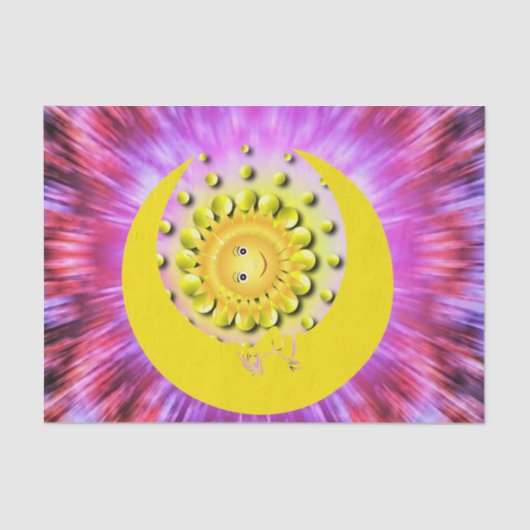 ティッシュペーパーサンムーン 薄葉紙 (正面)