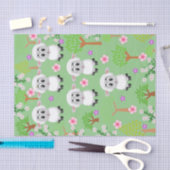 ティッシュペーパーシープグリーンツリーズ 薄葉紙 (クラフト)