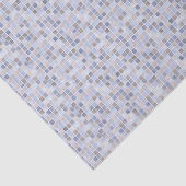 ティッシュペーパーストライプズブラウンブルー 薄葉紙 (詳細)