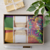 ティッシュペーパーストライプフローラ 薄葉紙 (ギフト)