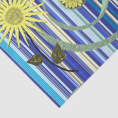 ティッシュペーパーストライプ円形 薄葉紙 (詳細)