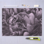 ティッシュペーパーセット2パープル牡丹花びら 薄葉紙 (クラフト)