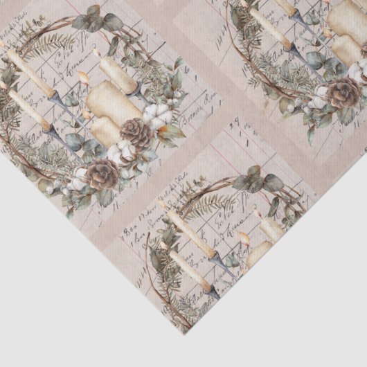 ティッシュペーパーセット2ヴィンテージテーマクリスマス 薄葉紙 (詳細)