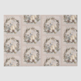 ティッシュペーパーセット2ヴィンテージテーマクリスマス 薄葉紙