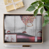 ティッシュペーパーセット2教授ワインタスタパーソナライズされたー 薄葉紙 (ギフト)