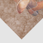 ティッシュペーパーセット(2)カウボーイズブーツ&ハットオン絵を描 薄葉紙 (詳細)