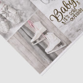 ティッシュペーパーセット(2)ベビー外は寒い 薄葉紙 (詳細)