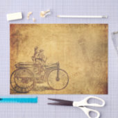 ティッシュペーパーデクページ – ヴィンテージクラシックカー旧 薄葉紙 (クラフト)