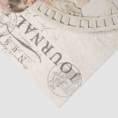 ティッシュペーパーデコページ – ジャーナルパリヴィンテージ 薄葉紙 (詳細)