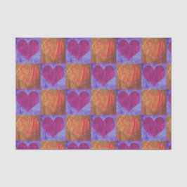 ティッシュペーパーデコページ – ハートアポップ・アートのート 薄葉紙