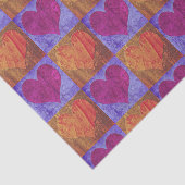 ティッシュペーパーデコページ – ハートアポップ・アートのート 薄葉紙 (詳細)