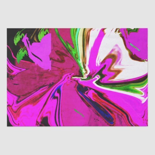 ティッシュペーパーデザイナーパープルアートティッシュペーパー 薄葉紙 (正面)