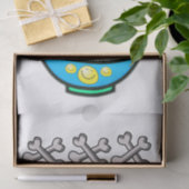 ティッシュペーパードッグイエローダックス浴時間 薄葉紙 (ギフト)