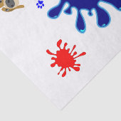 ティッシュペーパードッグ絵を描 薄葉紙 (詳細)