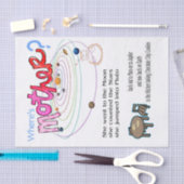 ティッシュペーパーハッピーマザーズデイキッチン 薄葉紙 (クラフト)