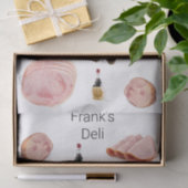 ティッシュペーパーハムオリーブ油ブラックオリーブ 薄葉紙 (ギフト)