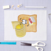 ティッシュペーパーバターパンベーカリートースト 薄葉紙 (クラフト)