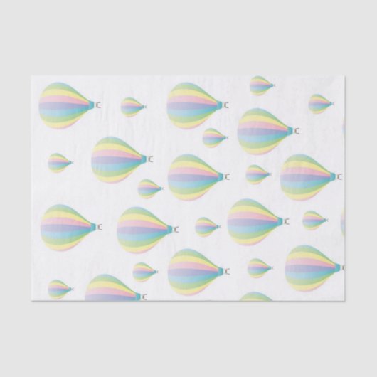 ティッシュペーパーパラシュート 薄葉紙 (正面)