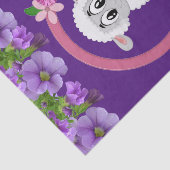 ティッシュペーパーヒツジフローラ紫 薄葉紙 (詳細)