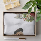 ティッシュペーパービクトリアンフローラ 薄葉紙 (ギフト)