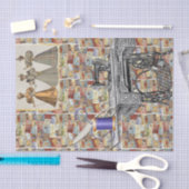 ティッシュペーパービクトリアン裁縫 薄葉紙 (クラフト)