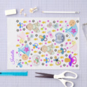 ティッシュペーパービンキーおしゃぶり 薄葉紙 (クラフト)