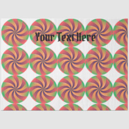 ティッシュペーパーピラタワンフォントブラックカラー文字 薄葉紙