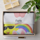 ティッシュペーパーピンクラビットレインボーイースター 薄葉紙 (ギフト)