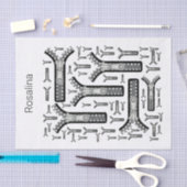 ティッシュペーパーファスナー 薄葉紙 (クラフト)