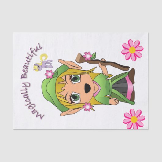 ティッシュペーパーフェアリーポニーマジカル 薄葉紙 (正面)