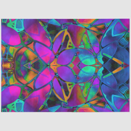 ティッシュペーパーフローラフラクタル 薄葉紙 (正面)