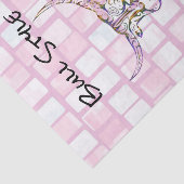 ティッシュペーパーブルスタイルピンクレンガ 薄葉紙 (詳細)