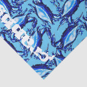 ティッシュペーパーブルーカニ 薄葉紙 (詳細)