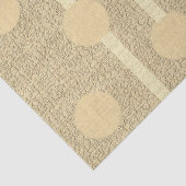 ティッシュペーパーベージュサークル 薄葉紙 (詳細)