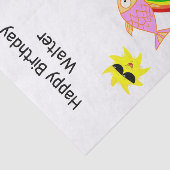 ティッシュペーパーホエールサンフィッシュレインボー 薄葉紙