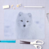 ティッシュペーパーホワイトキツネ 薄葉紙 (クラフト)