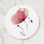 ティッシュペーパーポピークラシックズ丸 フェイバータグ (正面)