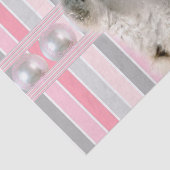 ティッシュペーパーポーラベアピンクストライプ色 薄葉紙 (詳細)