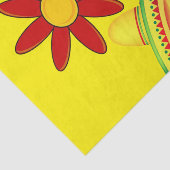 ティッシュペーパーメキシカンドンキードッグソンブレロイエロー 薄葉紙 (詳細)