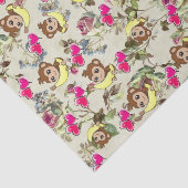 ティッシュペーパーモンキーズバナナズピンクハートフローラ 薄葉紙 (詳細)