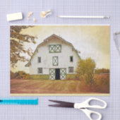 ティッシュペーパーラッピングサンセットバーンカントリー素朴F 薄葉紙 (クラフト)