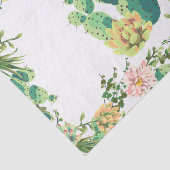 ティッシュペーパーラッピングボヘミアンサボテン多肉株D 薄葉紙 (詳細)