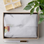 ティッシュペーパーラッピングボホディアバックヘッドブラウニング 薄葉紙 (ギフト)