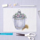 ティッシュペーパーラッピング夏の国ウェディングルスティ 薄葉紙 (クラフト)