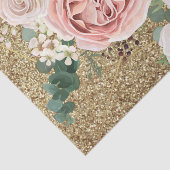 ティッシュペーパーラッピング幾何学的ガーデンバラ金ゴールド 薄葉紙 (詳細)