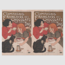 ティッシュペーパーレトロ広告用ポスター