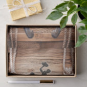 ティッシュペーパーロデオカウボーイホースロープサドル 薄葉紙 (ギフト)