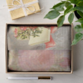 ティッシュペーパーヴィンテージ鳥 薄葉紙 (ギフト)