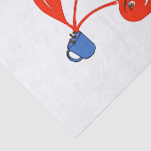 ティッシュペーパー前後のコーヒーさくらんぼ 薄葉紙 (詳細)