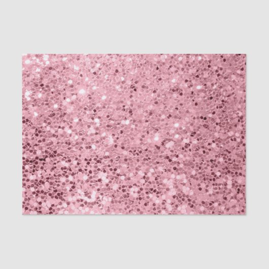 ティッシュペーパー包装バラ金ゴールドグリッター 薄葉紙 (正面)